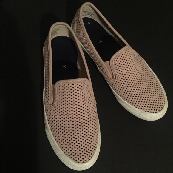 Sperry Shoes - Sperry Leather Slip-On Sneakers Sperry Shoes - Sperry Leather Slip-On Sneakers